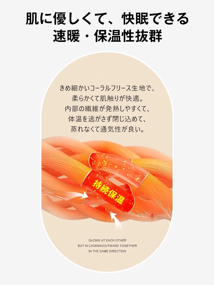 コーラルフリース両面ブランケット