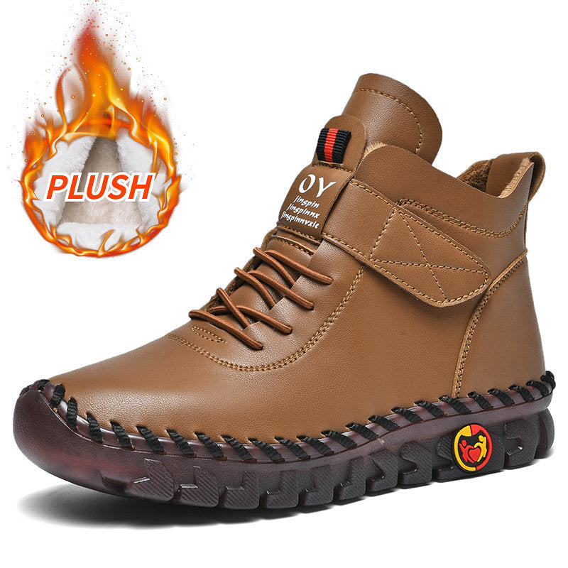 裏起毛レディースショートブーツ