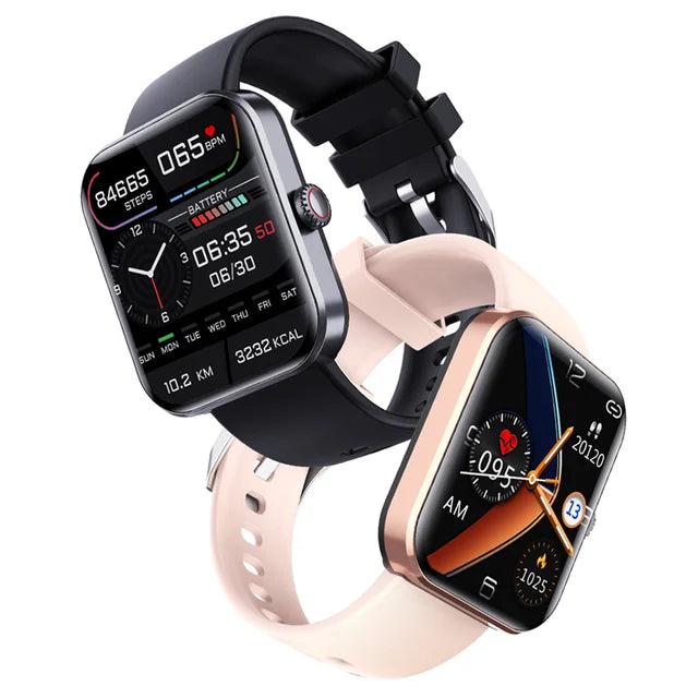 スマートウォッチ オムロン新発売の採血不要血糖測定スマートウォッチ!最後の1時間限定50%OFF!ブランド倉庫直送!つけると血糖値、血圧、心臓状態や睡眠の質を測定することができる