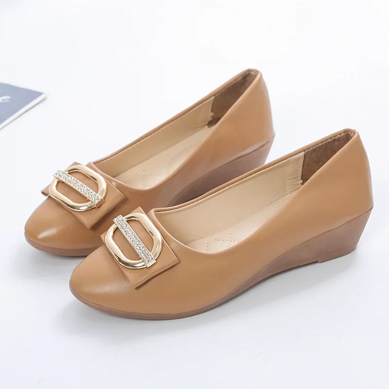 ウェっじヒールパンプス-✅時間限定の大特価、見逃さないで!