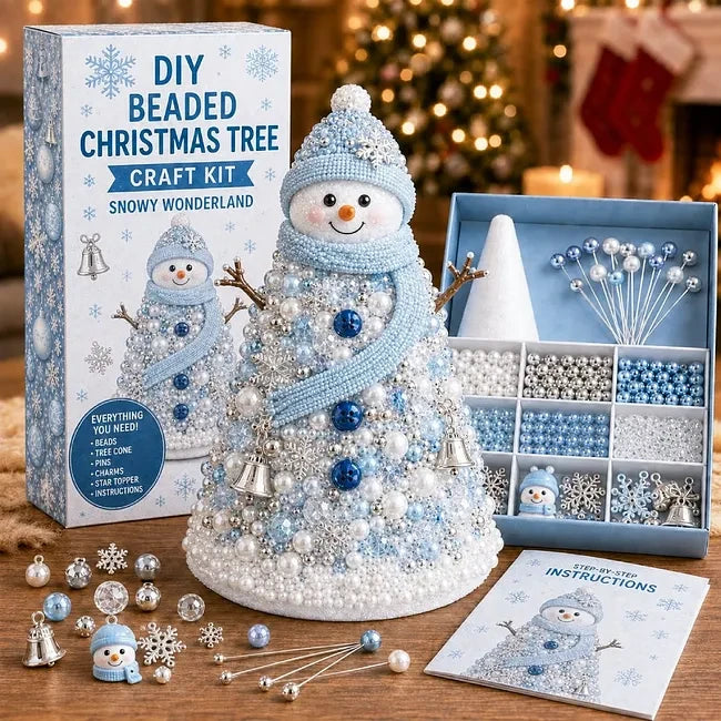 ビーズのクリスマスツリー工作キット