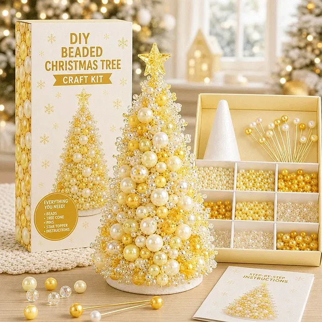 ビーズのクリスマスツリー工作キット