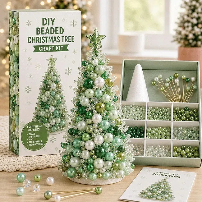 ビーズのクリスマスツリー工作キット