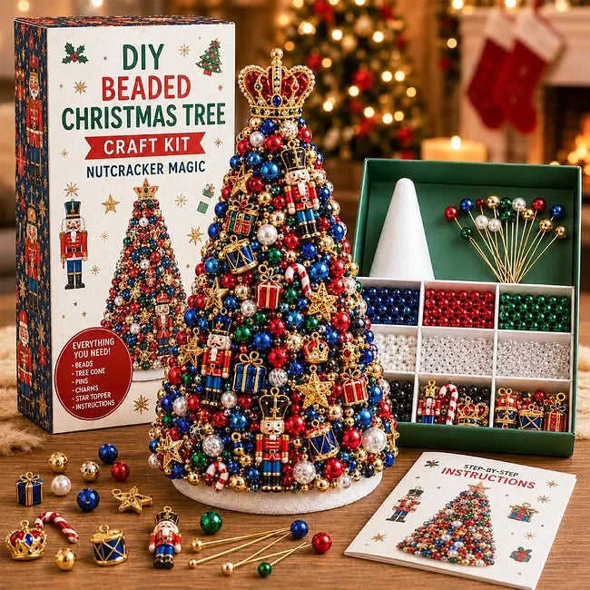 ビーズのクリスマスツリー工作キット