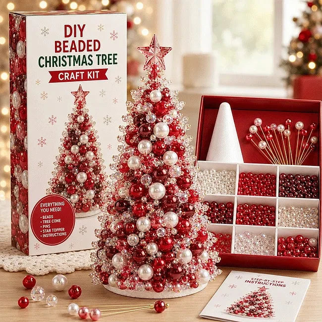 ビーズのクリスマスツリー工作キット