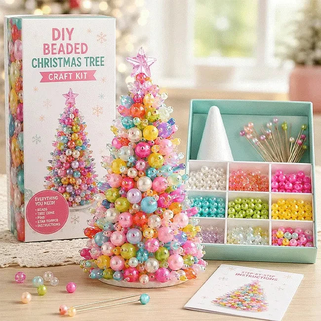 ビーズのクリスマスツリー工作キット