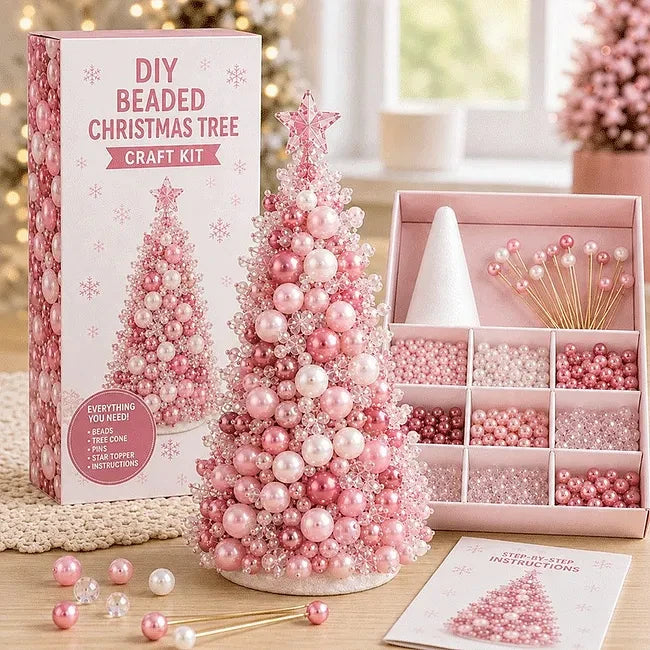 ビーズのクリスマスツリー工作キット
