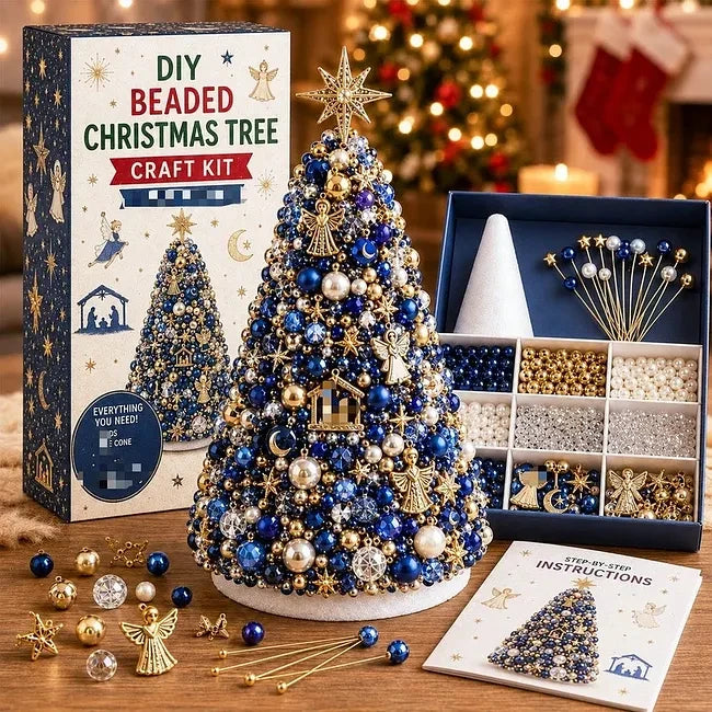 ビーズのクリスマスツリー工作キット
