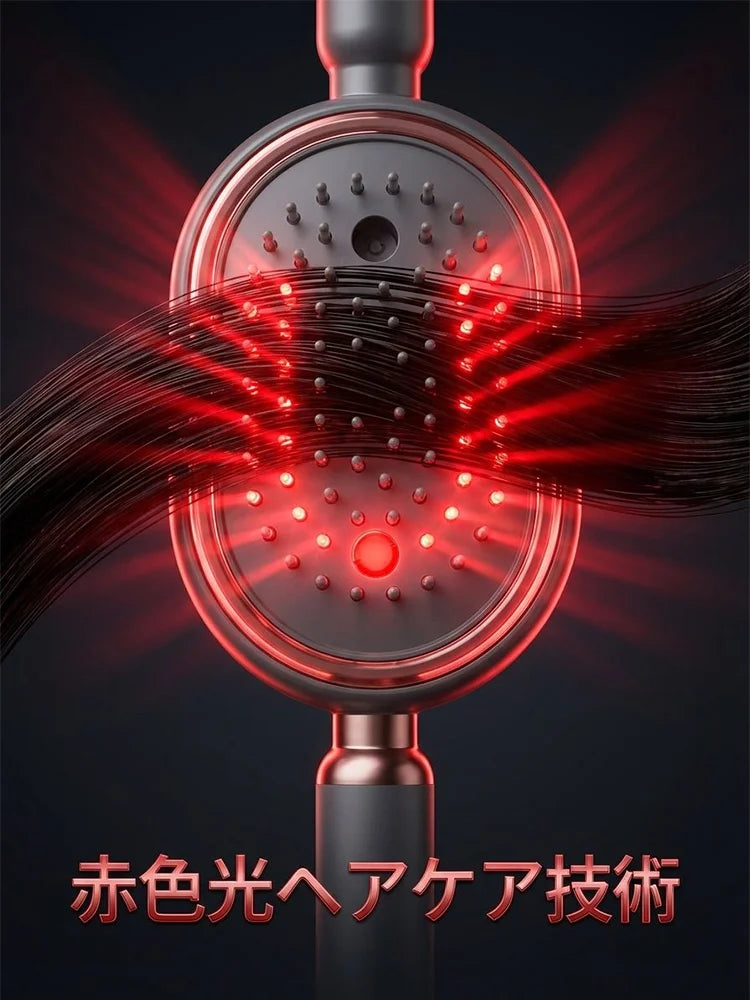 洗い不要エッセンシャルオイルヘアブラシ
