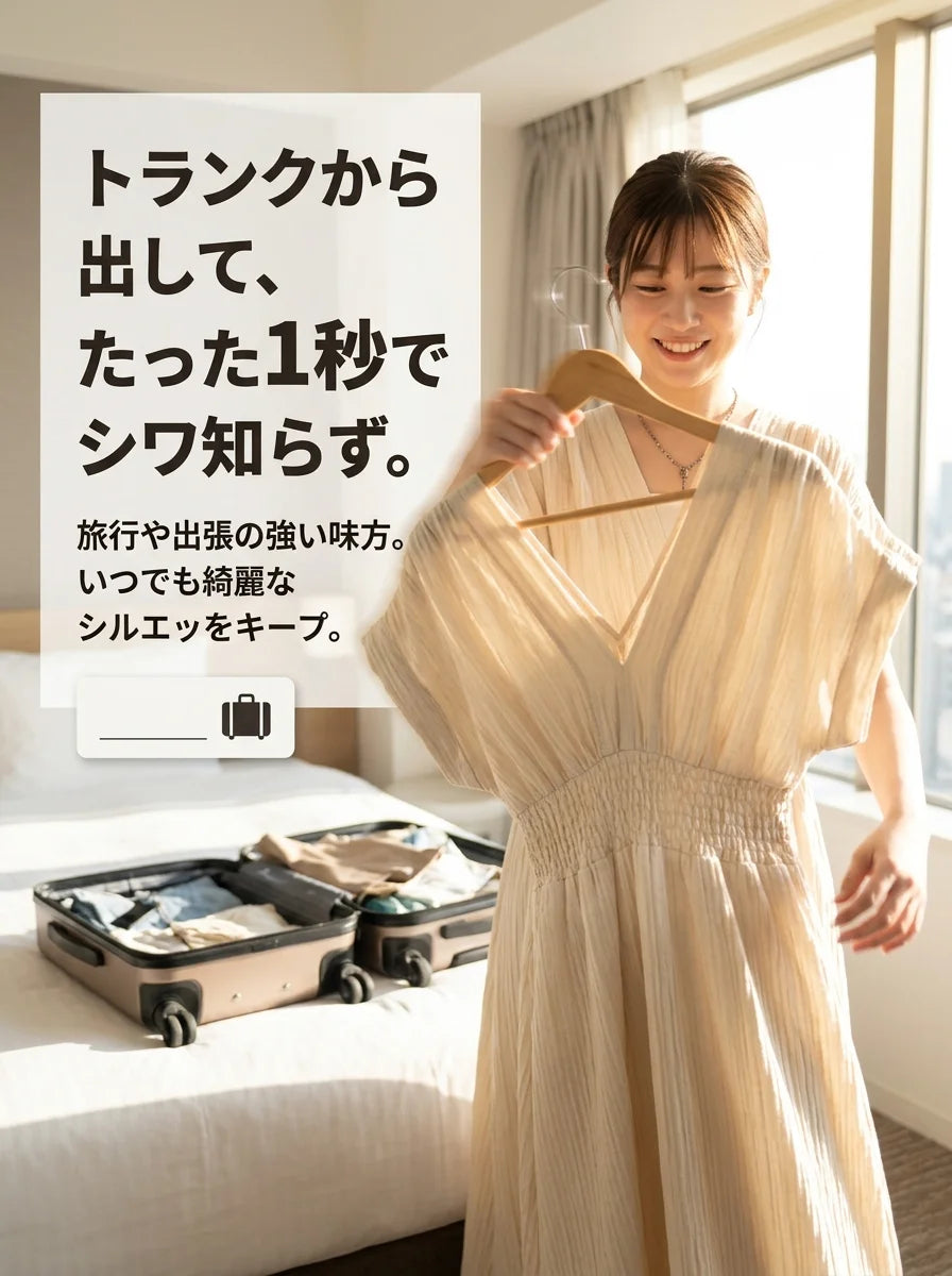 【1枚で上品カジュアル】「部屋着感ゼロ」のオールインワン。高めのウエスト位置で圧倒的なスタイルアップ！