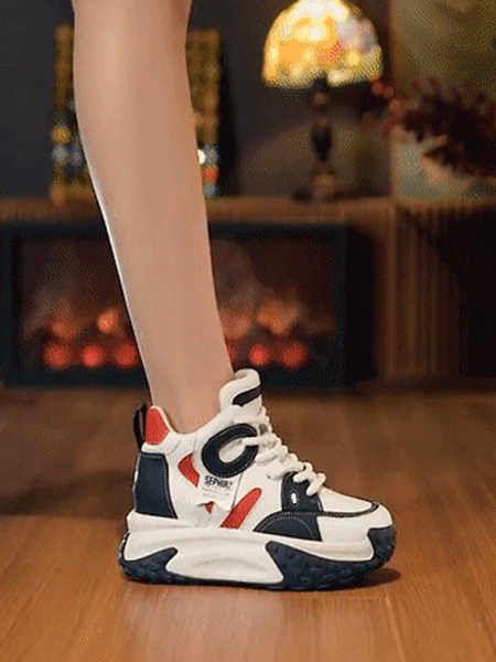 7CM厚底カジュアルシューズ