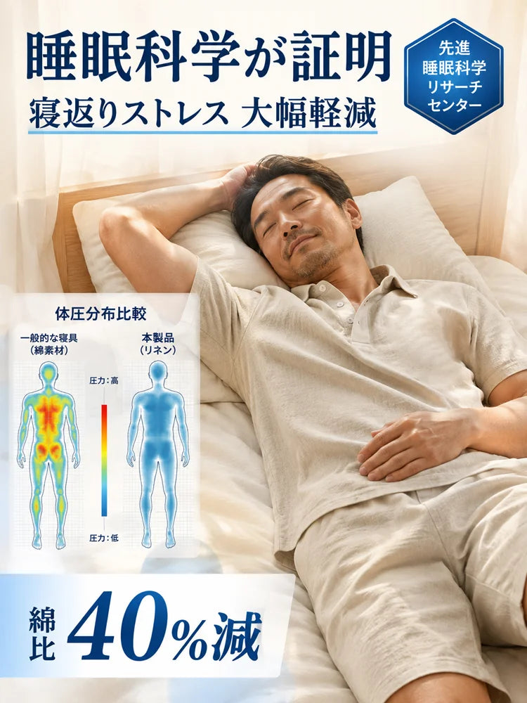 リネンカジュアルセットアップ
