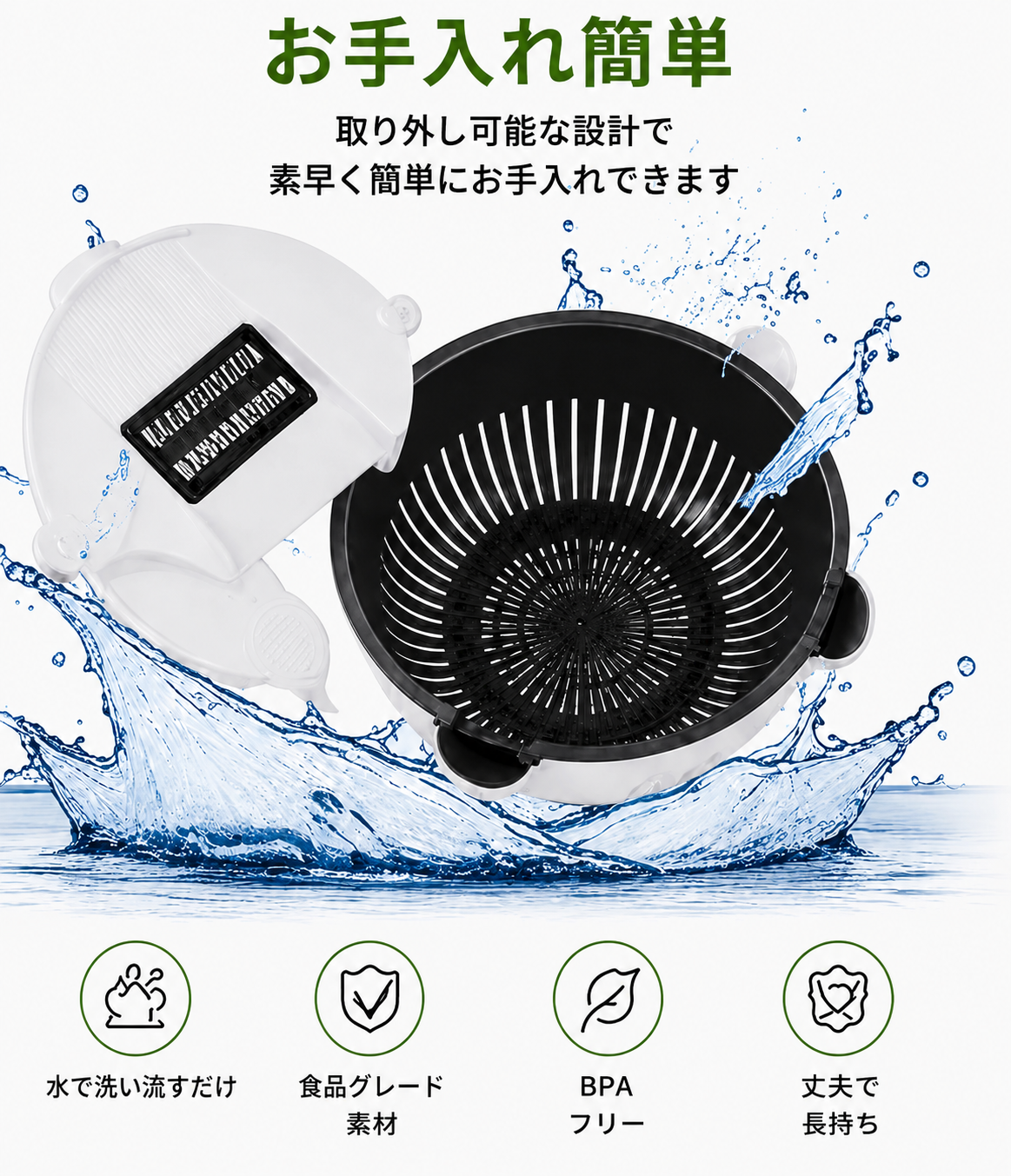 多機能野菜カッター