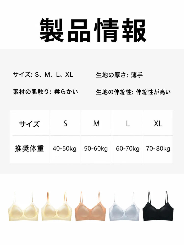 【京都百年老舗・30万枚突破】下着の段差・ハミ肉にサヨナラ、猛暑のムレをぶち破る、1枚で外穿きOKな「5Dシームレス美胸メイクブラ」！