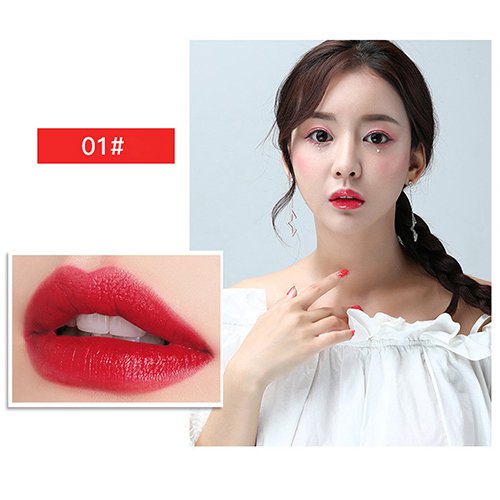 【2in1口紅】発色と潤い感が好評！筆タイプで塗りやすい2in1口紅