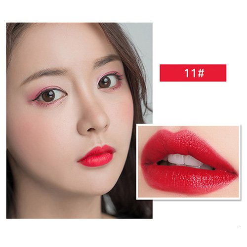 【2in1口紅】発色と潤い感が好評！筆タイプで塗りやすい2in1口紅