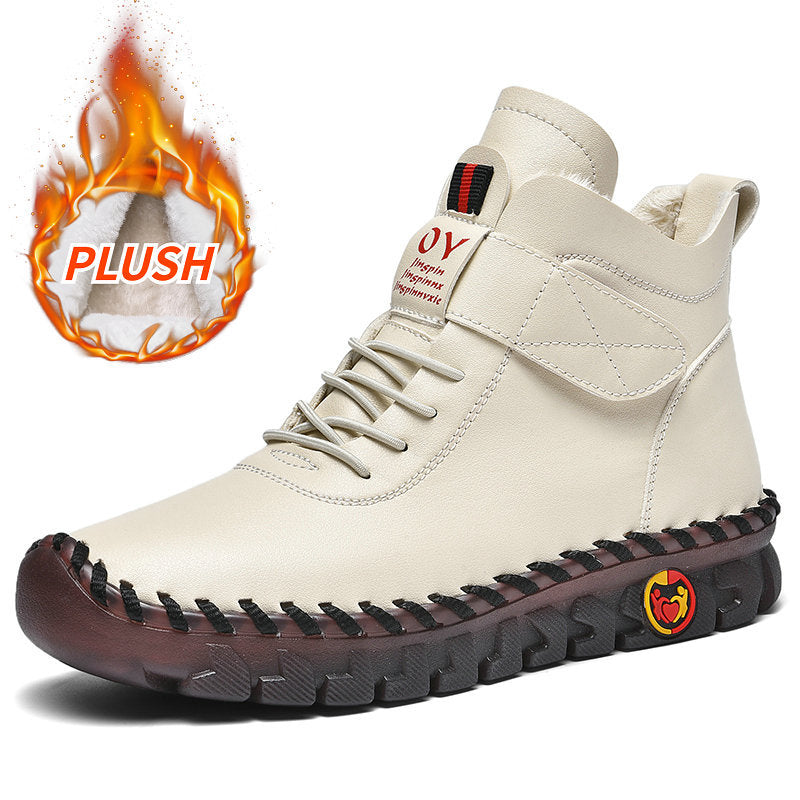 裏起毛レディースショートブーツ