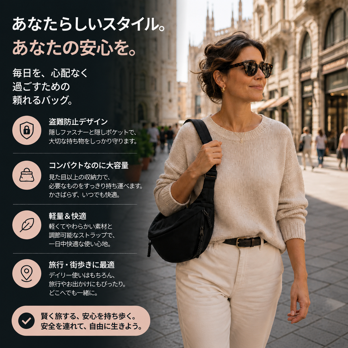 ムーン｜ショルダーバッグ