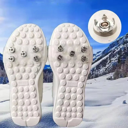 アウトドア雪上靴用滑り止めツール
