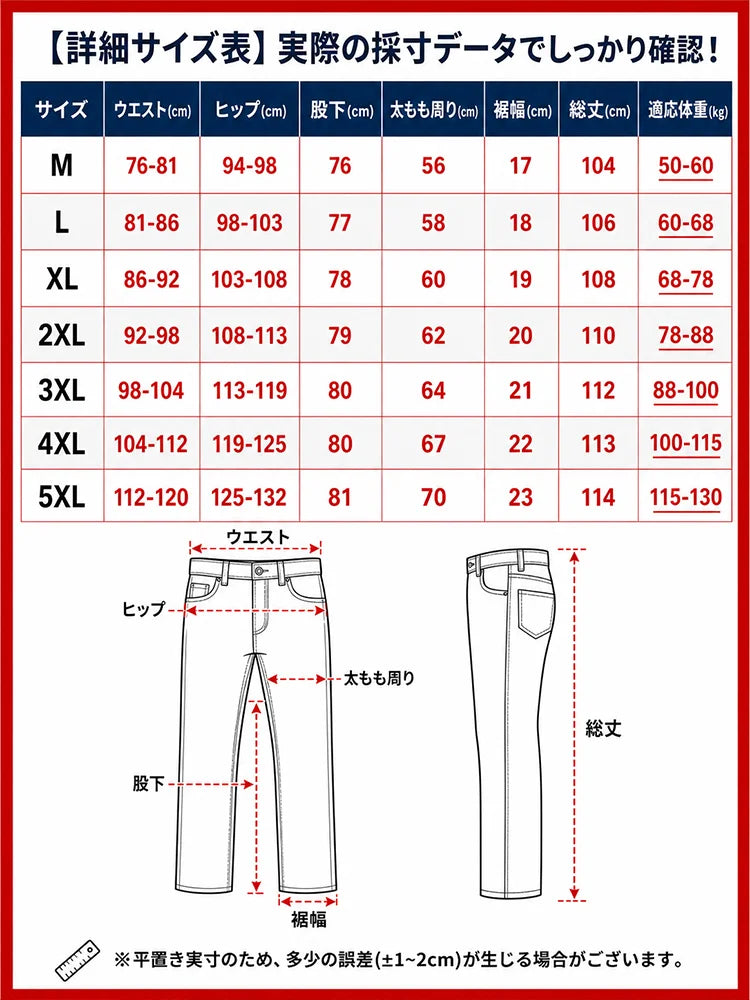 着回し自在の定番デニムパンツ